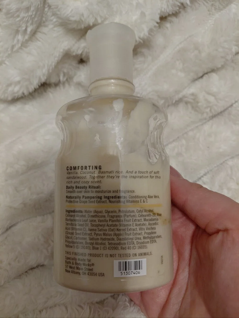 Bath & Body Works about half